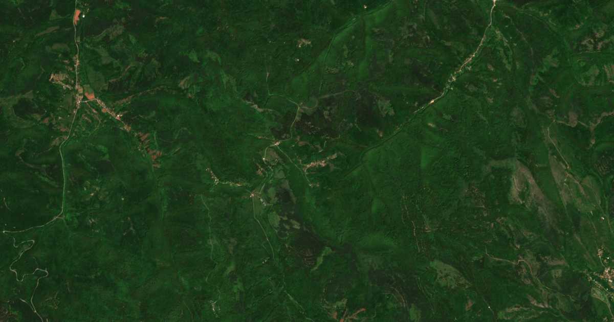 Mapa por satélite de Erul