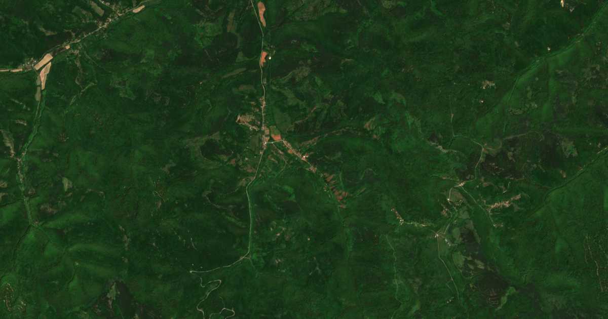 Mapa por satélite de Kožinci