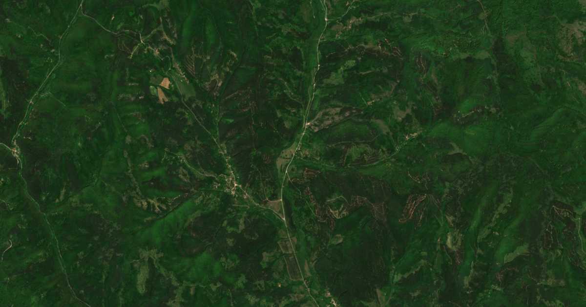 Mapa por satélite de Vidrar