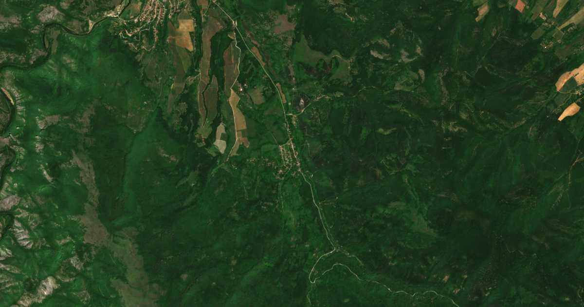 Mapa por satélite de Blatešnica