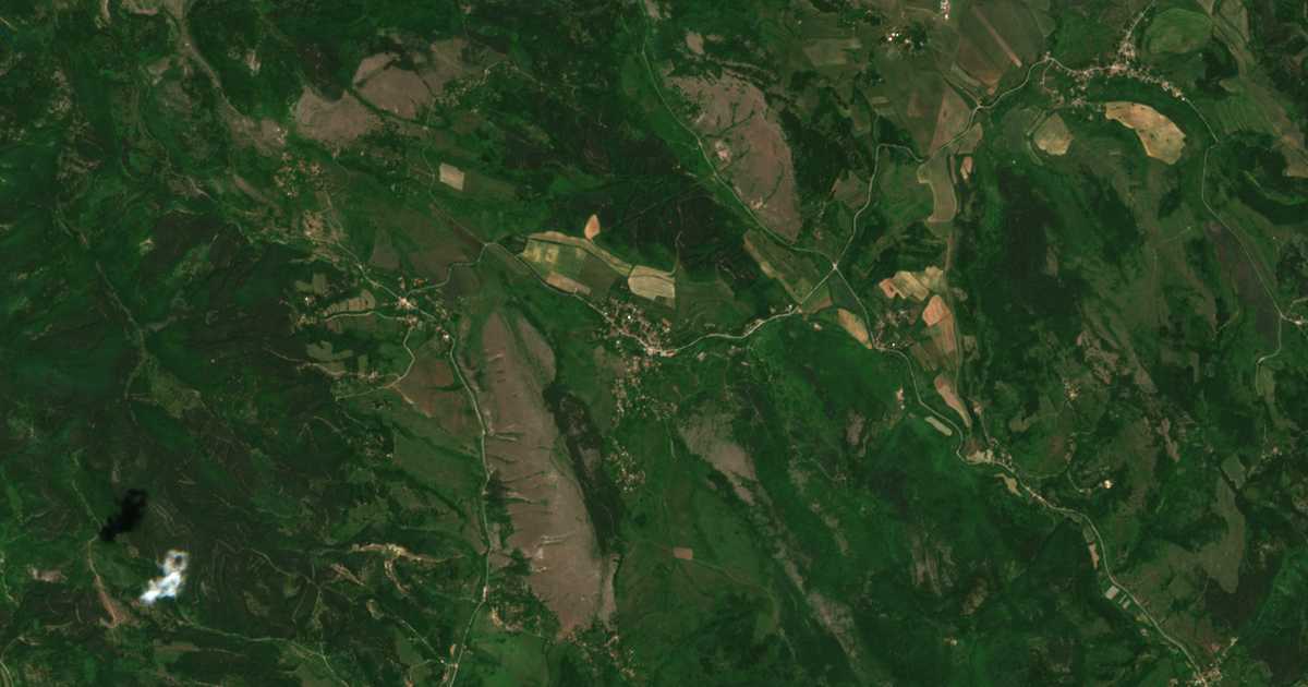 Mapa por satélite de Elovdol