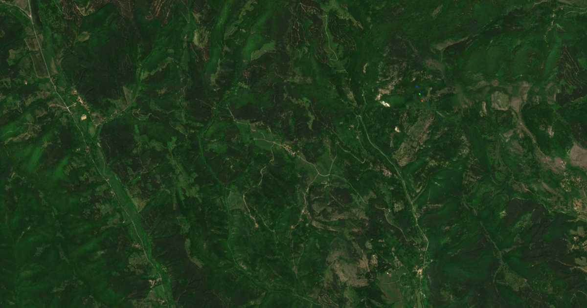 Mapa por satélite de Odranica