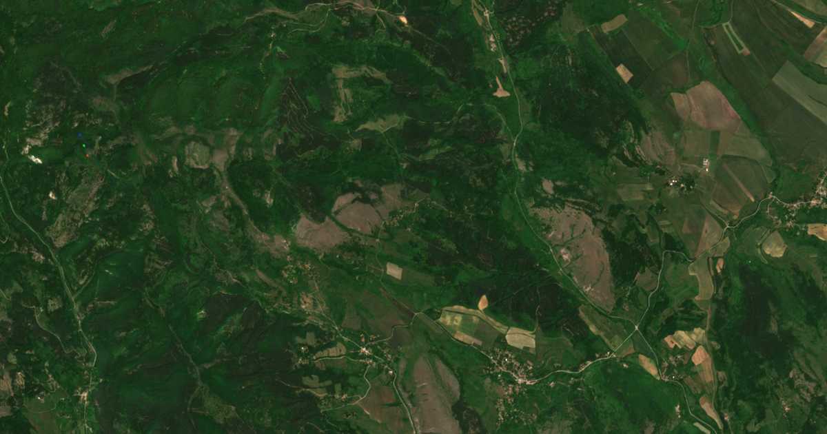 Mapa por satélite de Padine