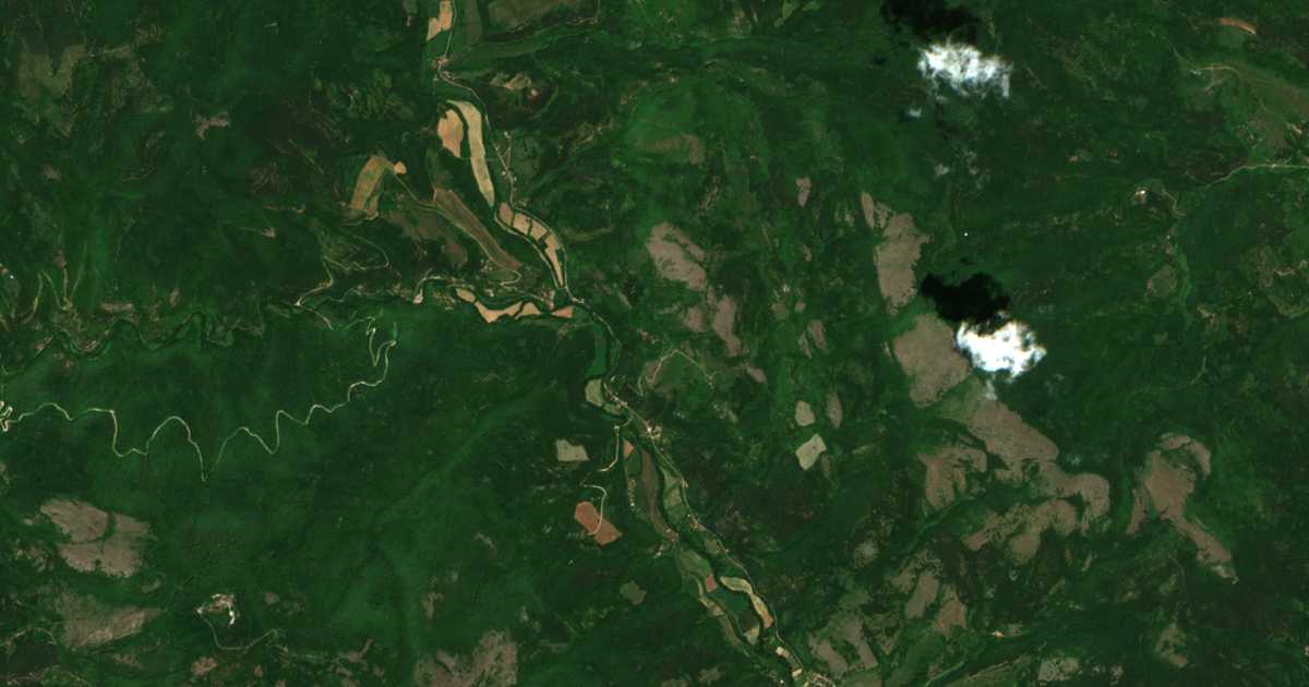 Mapa por satélite de Vranja stena