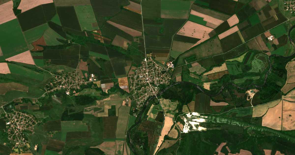 Mapa por satélite de Chomákovtsi