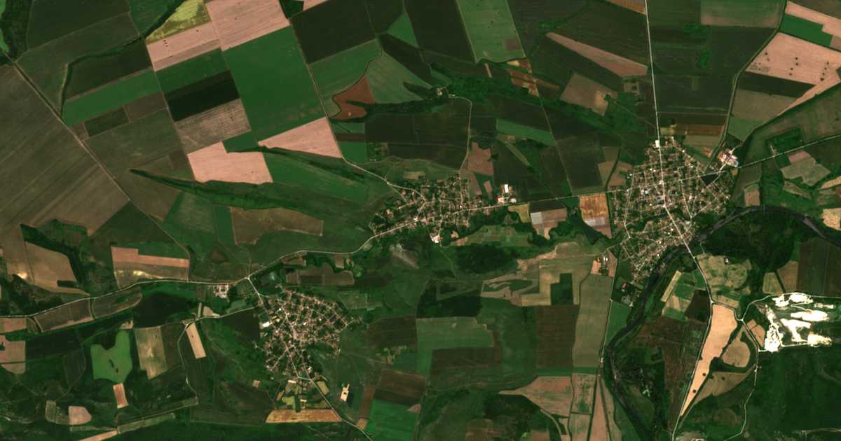 Mapa por satélite de Lepitsa