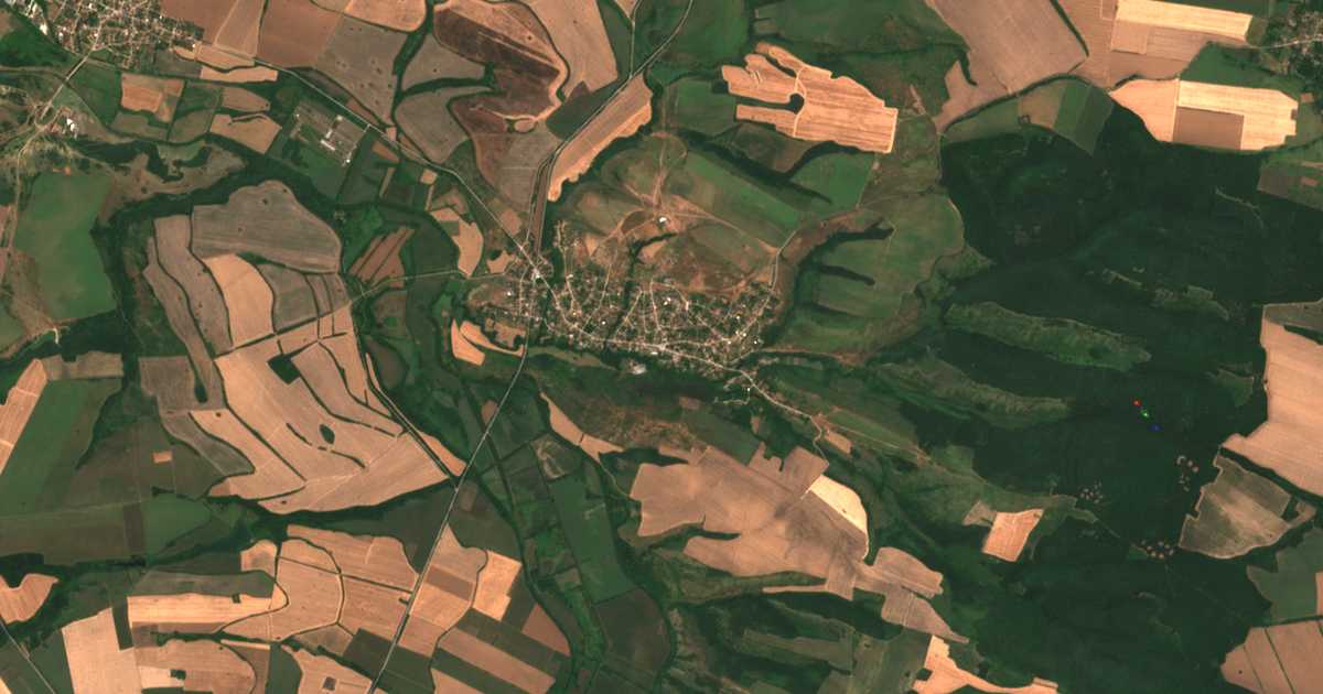 Mapa por satélite de Radomirtsi