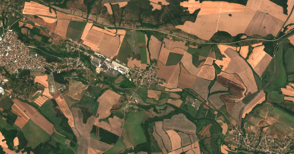 Mapa por satélite de Ruptsi