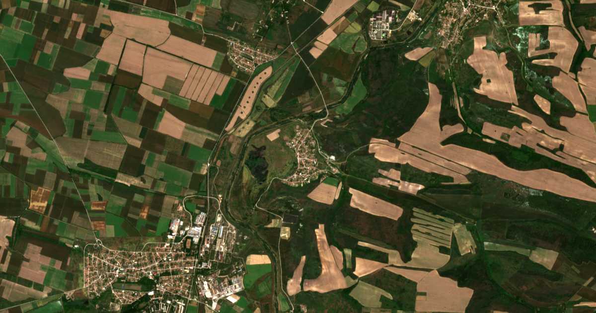 Mapa por satélite de Bivolare