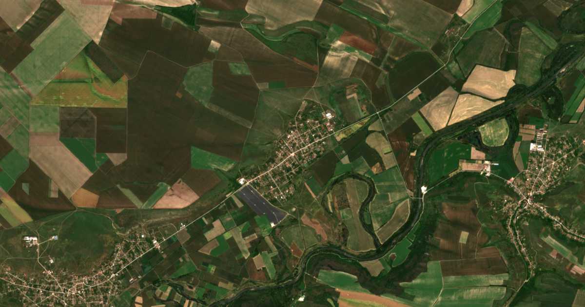Mapa por satélite de Bregare