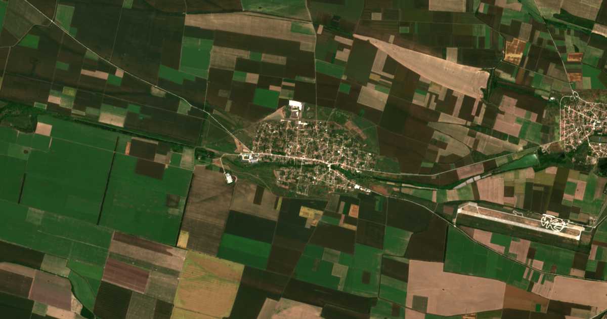 Mapa por satélite de Gorna Mitropoliya