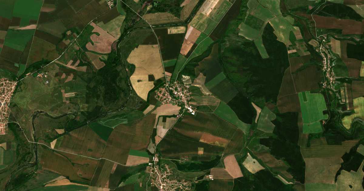 Mapa por satélite de Gradina