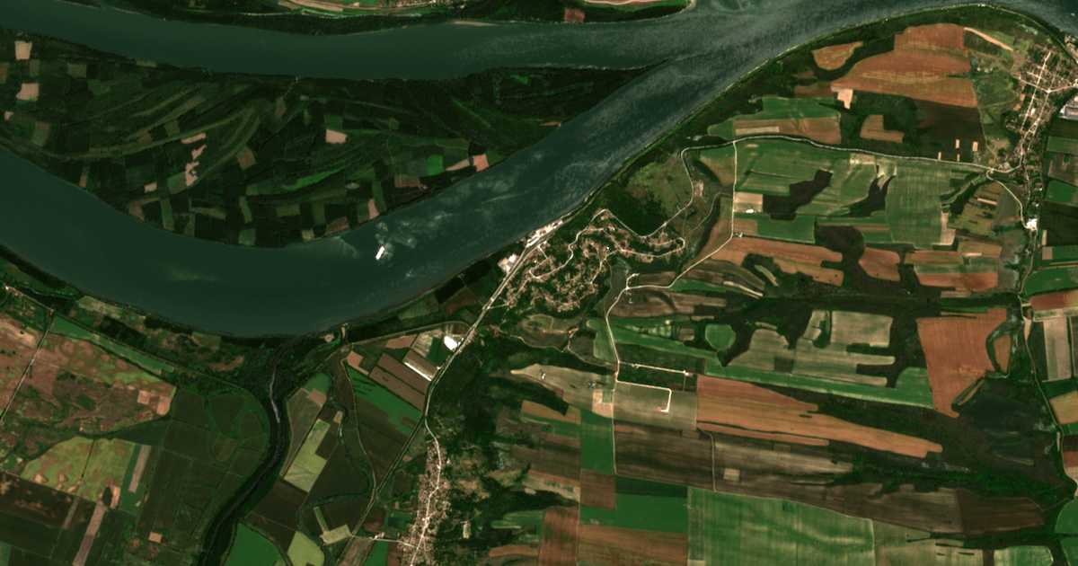 Mapa por satélite de Somovit