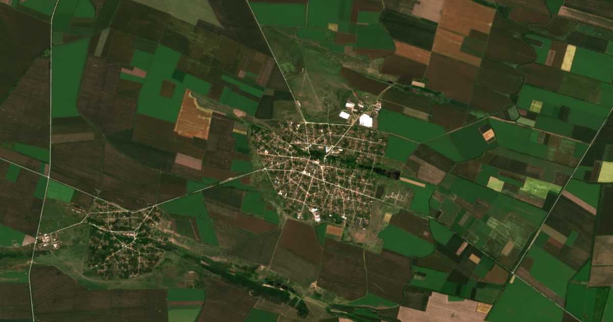 Mapa por satélite de Brenitsa