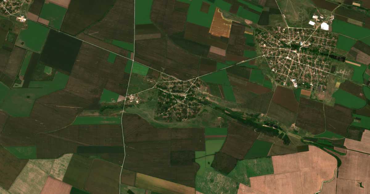 Mapa por satélite de Lazarovo