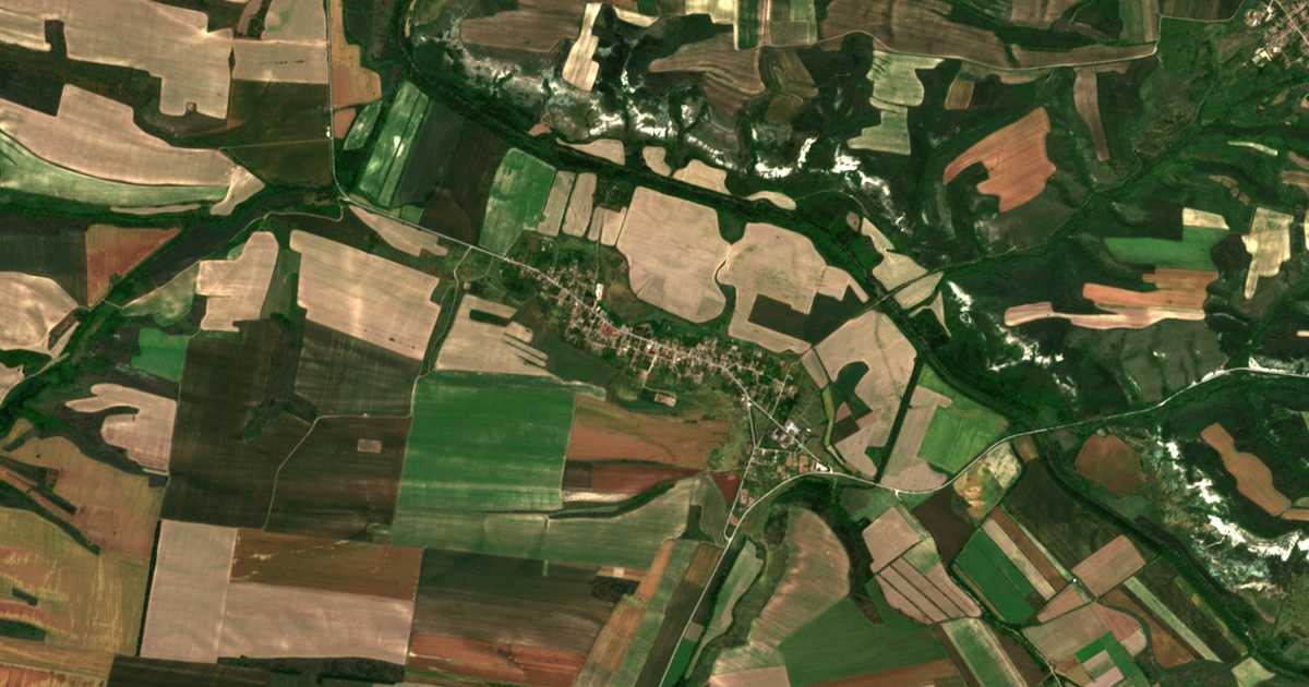 Mapa por satélite de Debovo