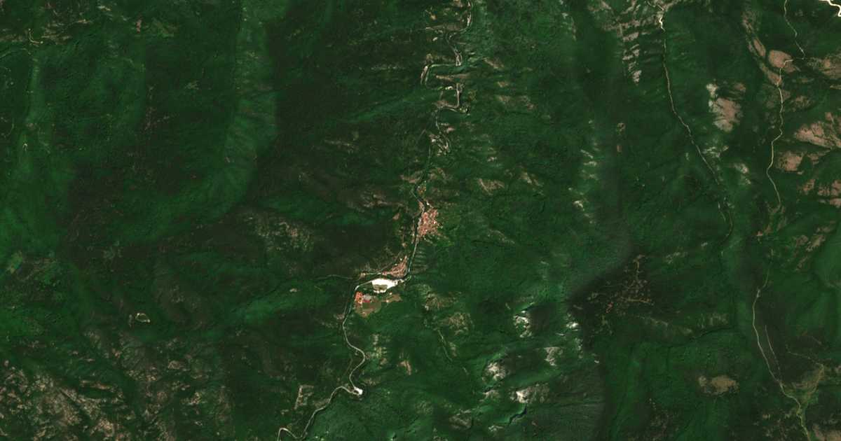 Mapa por satélite de Bačkovo