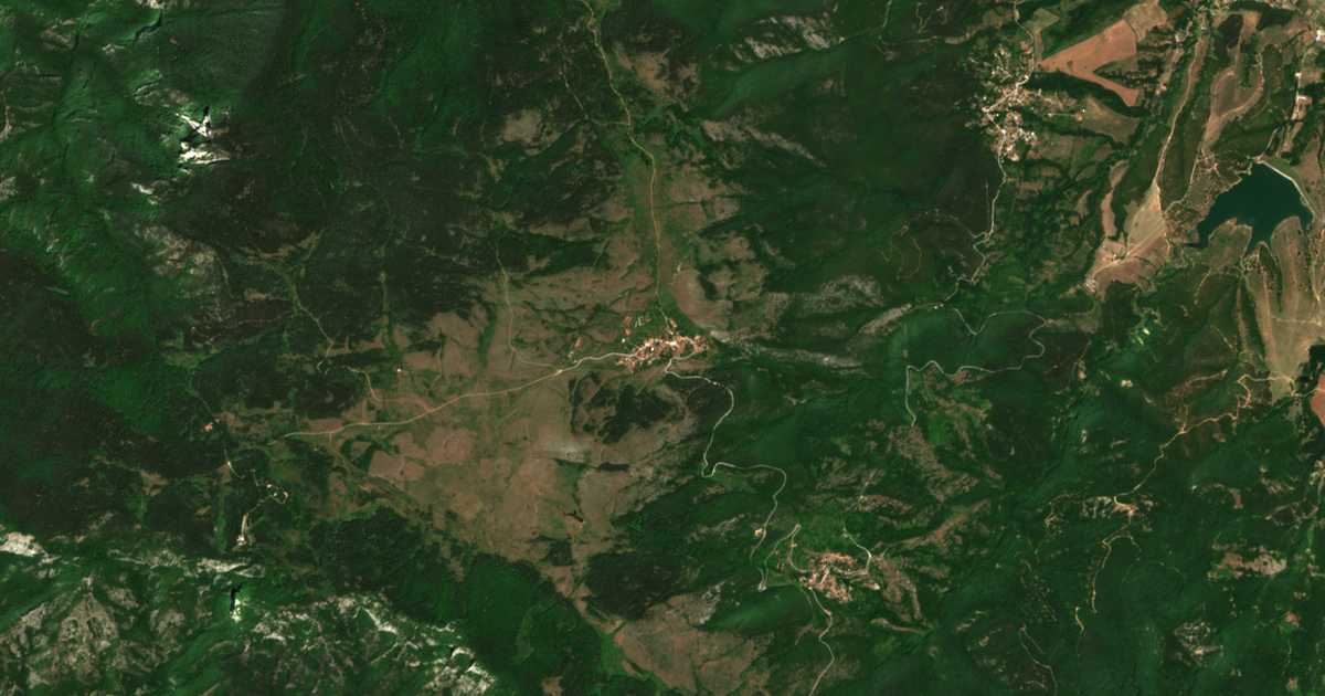 Mapa por satélite de Dobrostan
