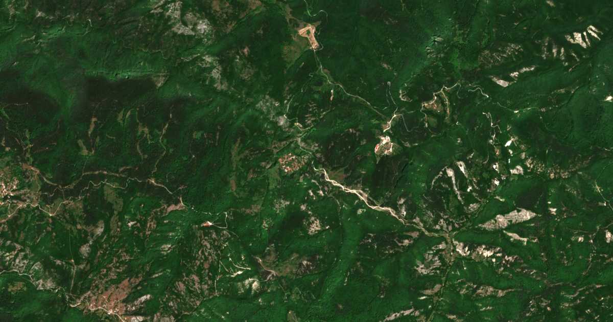 Mapa por satélite de Mostovo