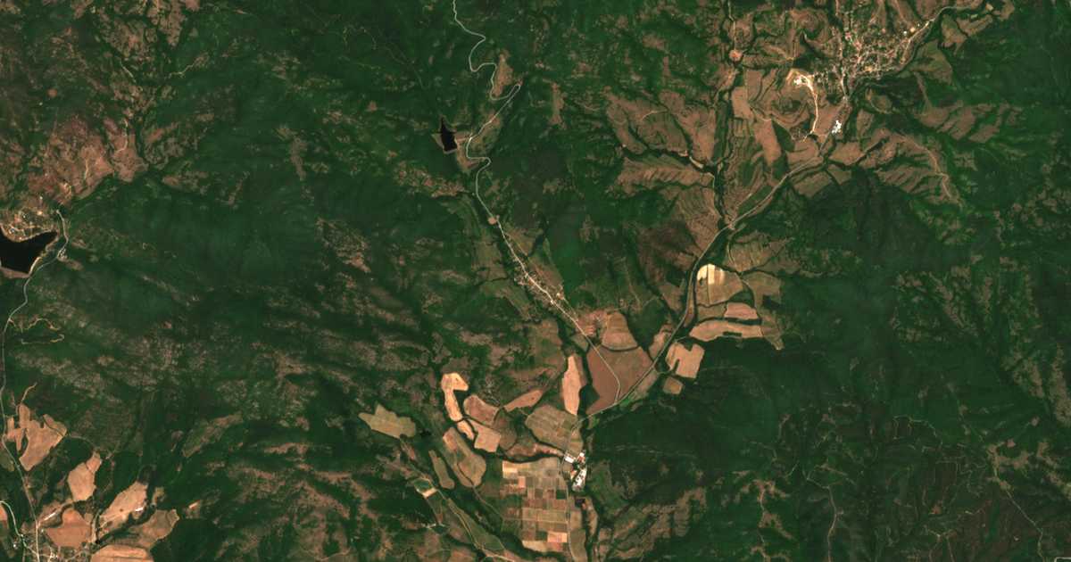 Mapa por satélite de Babek
