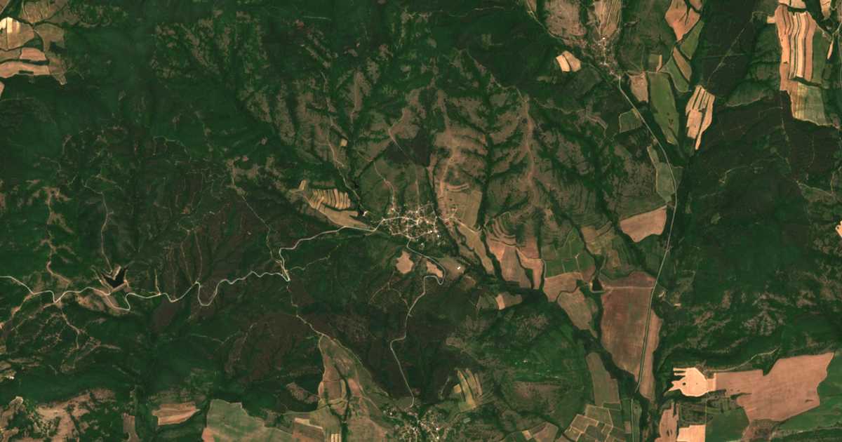 Mapa por satélite de Čehlare