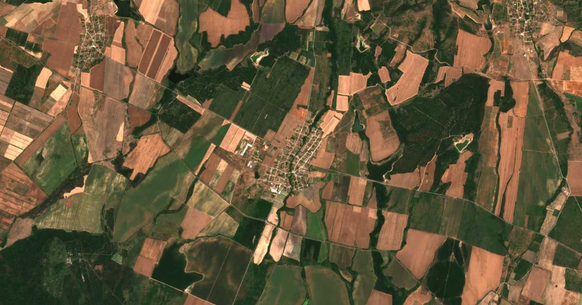Mapa por satélite de Strelci