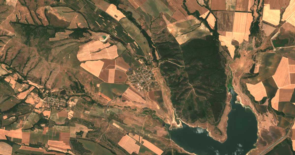 Mapa por satélite de Belovica