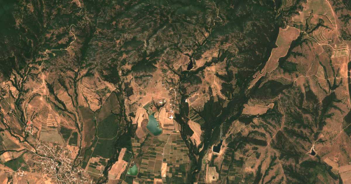 Mapa por satélite de Mǎtenica