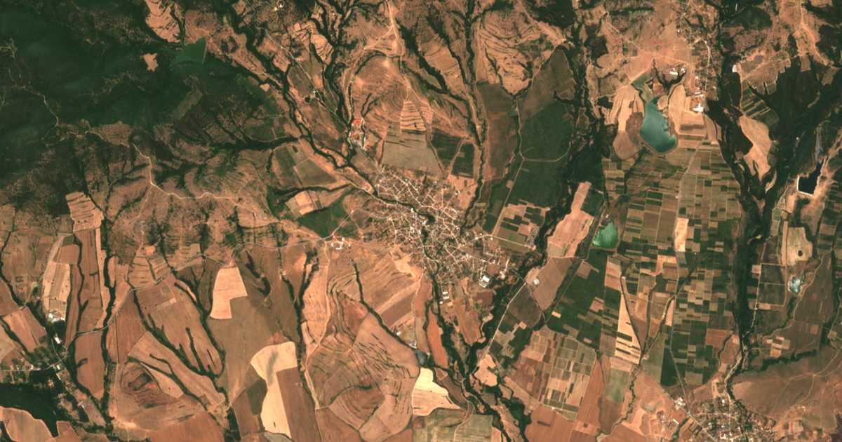 Mapa por satélite de Starosel