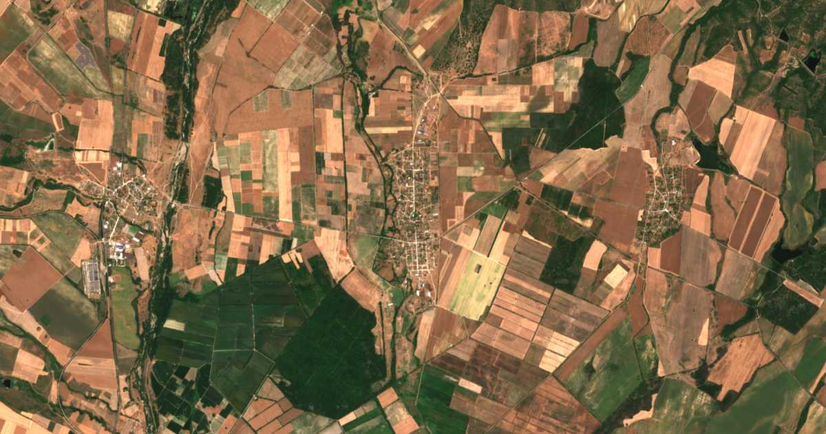 Mapa por satélite de Begovo