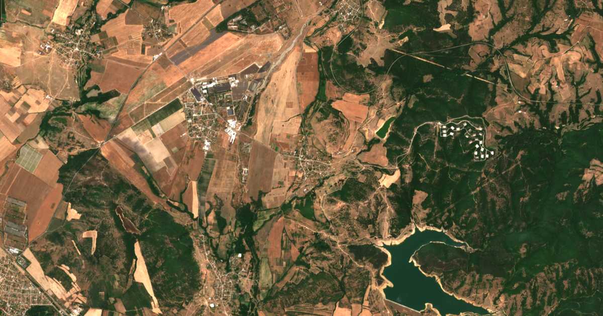 Mapa por satélite de Gorni Domljan