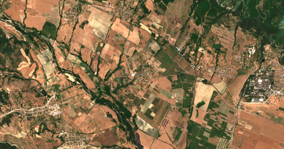 Mapa por satélite de Moskovec