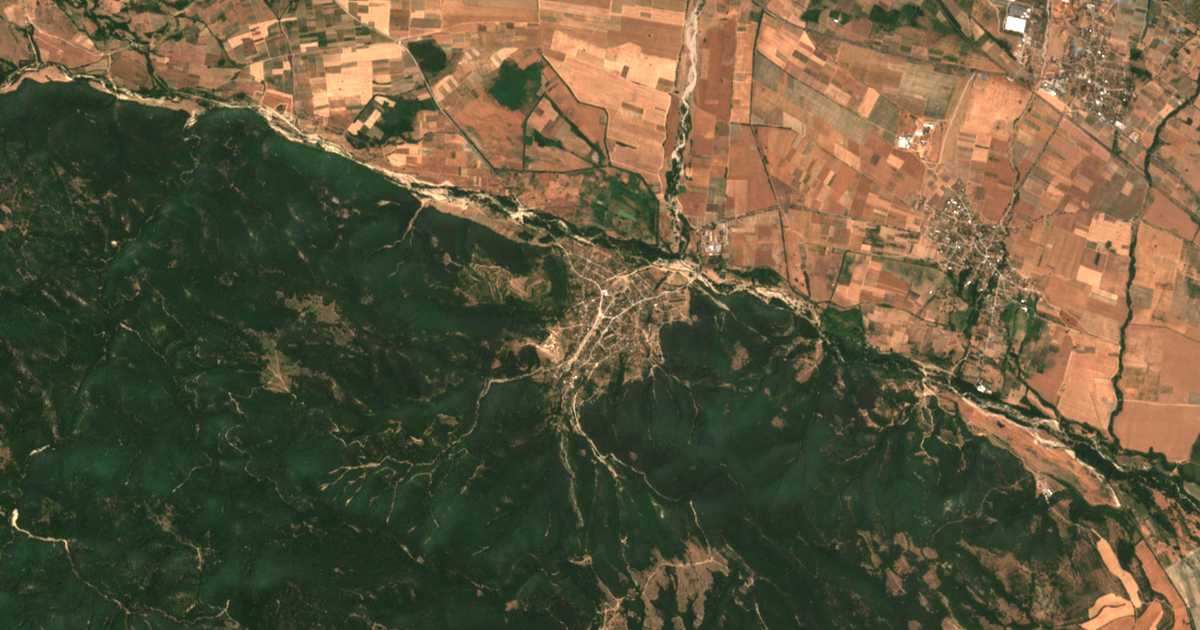 Mapa por satélite de Slatina