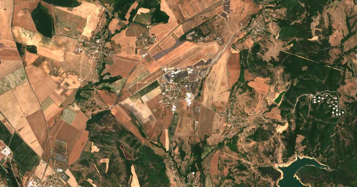 Mapa por satélite de Vedrare