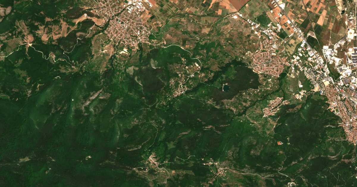 Mapa por satélite de Ruen