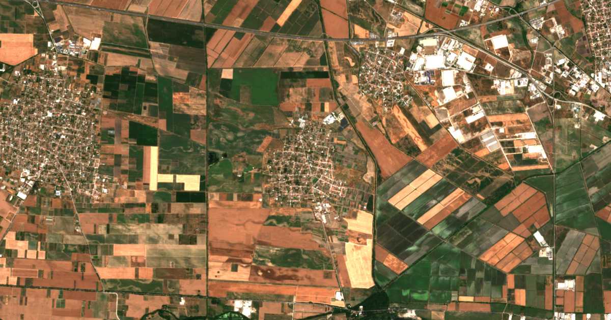 Mapa por satélite de Kostievo