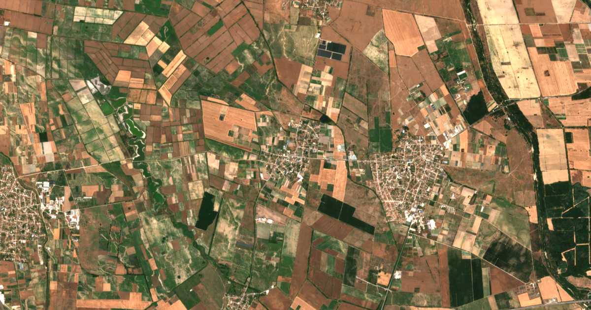 Mapa por satélite de Krislovo