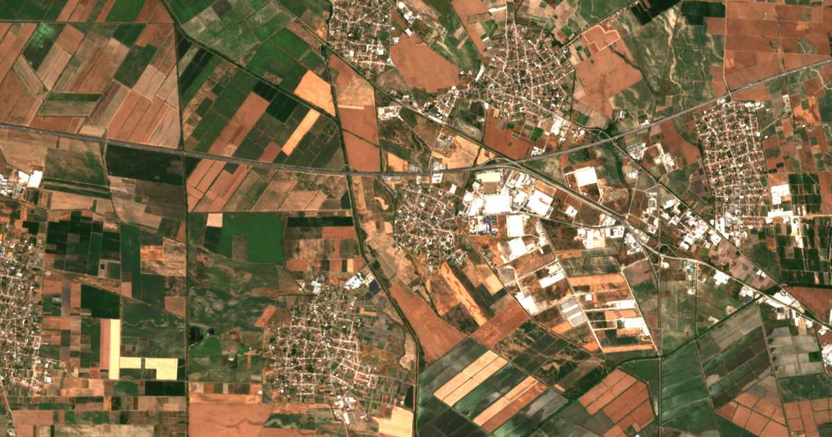 Mapa por satélite de Radinovo