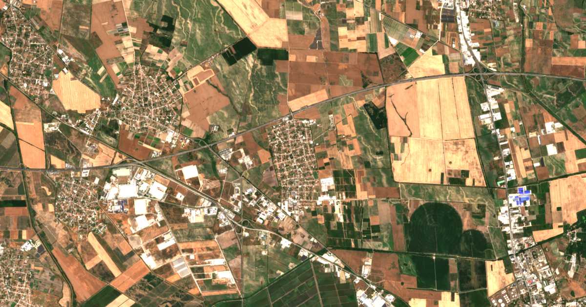 Mapa por satélite de Caracovo