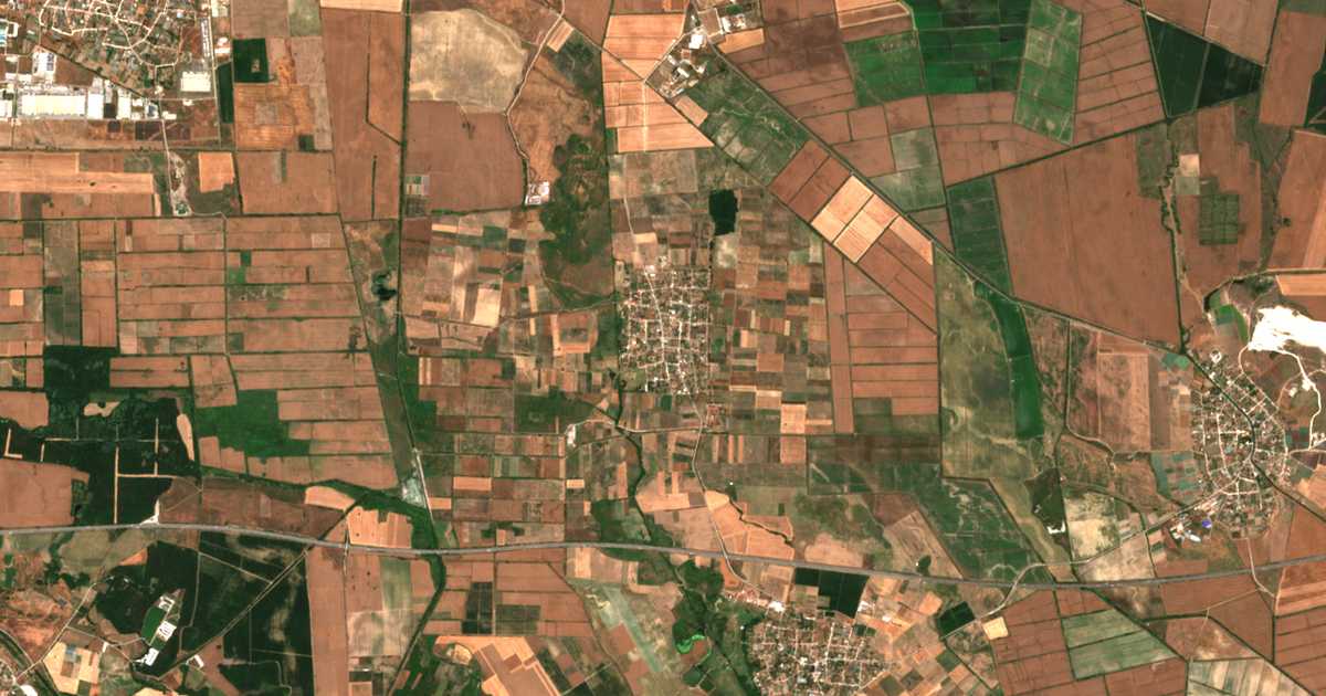Mapa por satélite de Jasno Pole