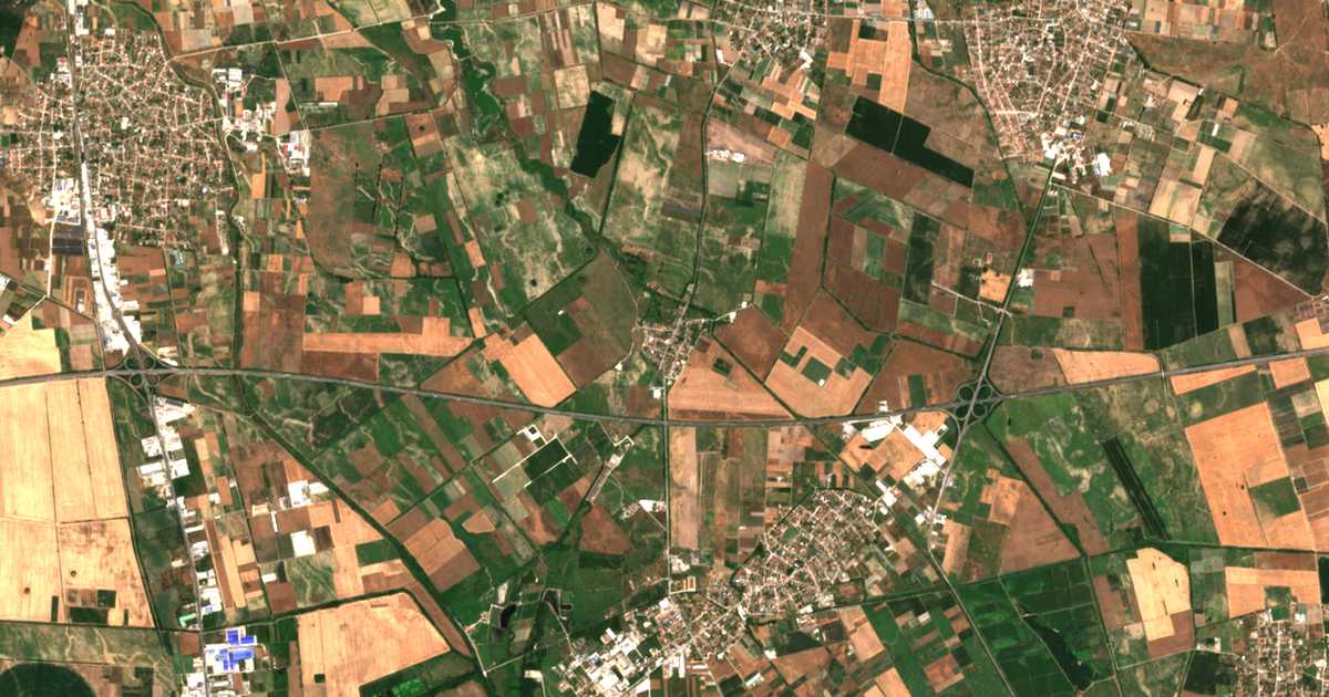 Mapa por satélite de Željazno