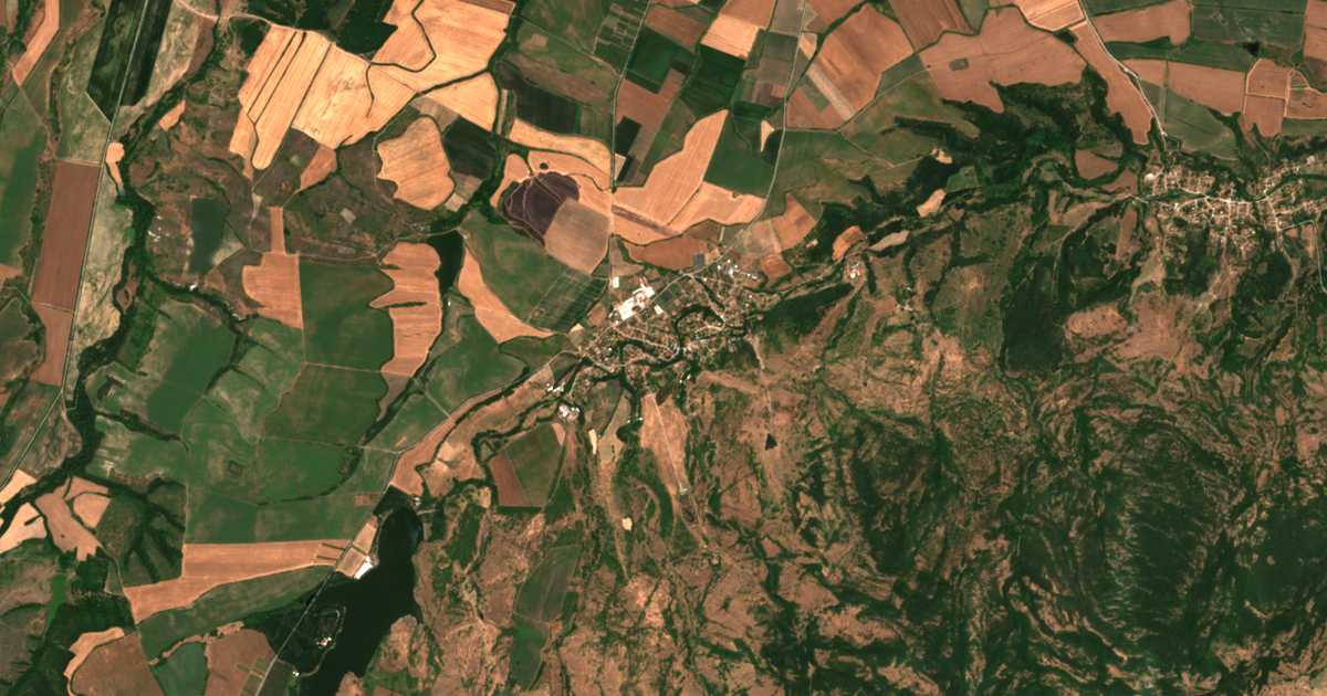 Mapa por satélite de Brjagovo