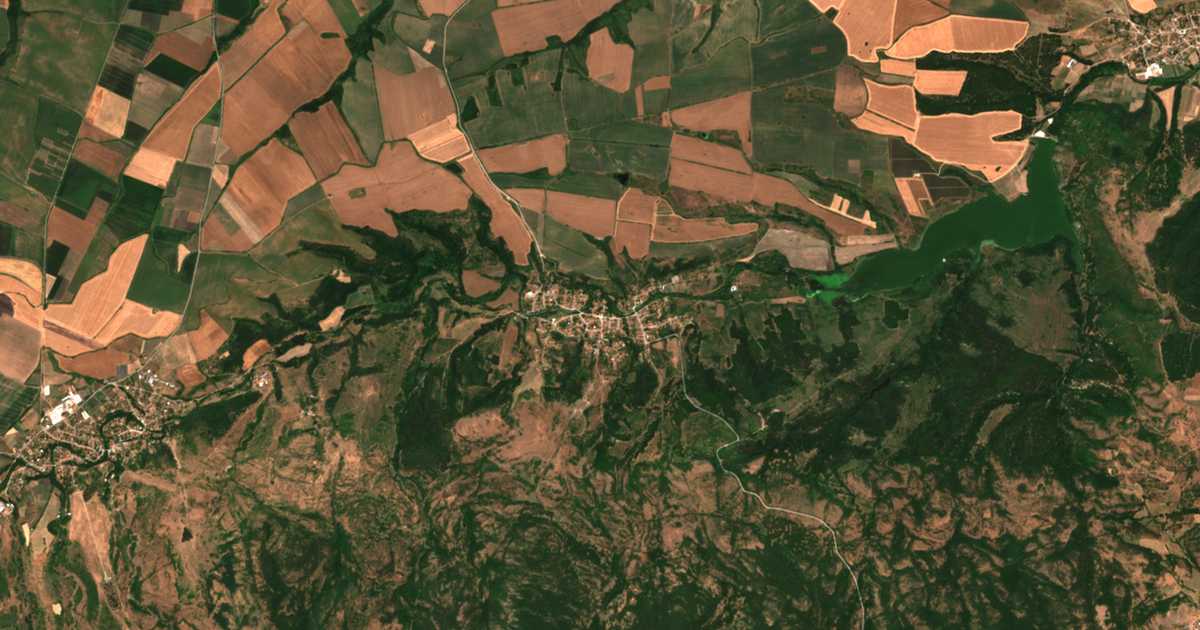Mapa por satélite de Dragojnovo