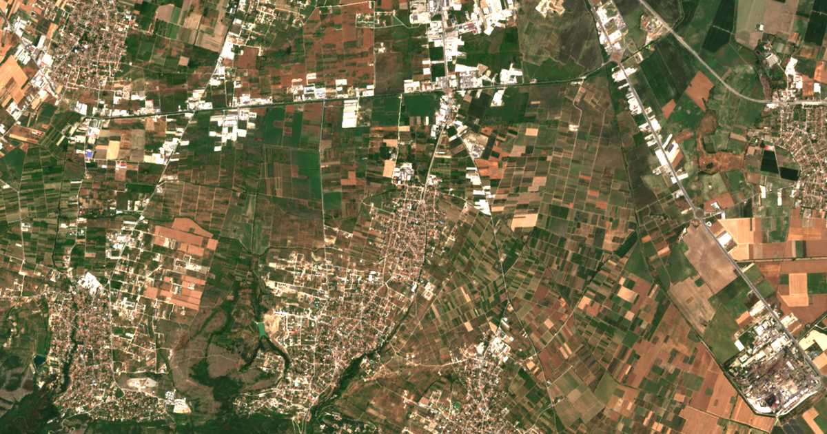 Mapa por satélite de Branipole