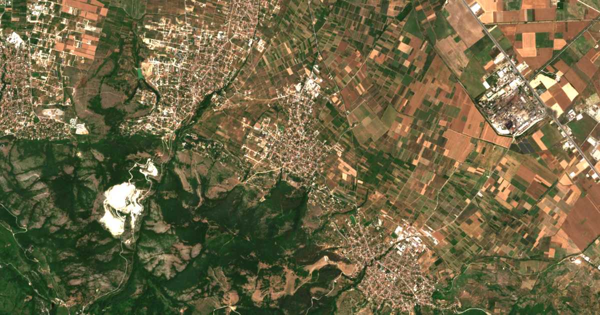 Mapa por satélite de Brestnik