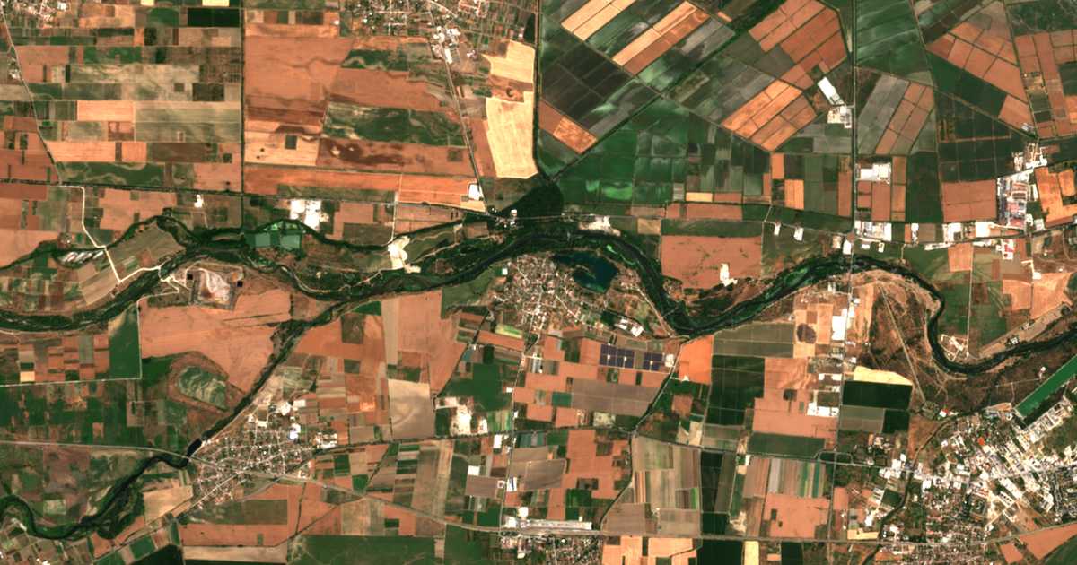 Mapa por satélite de Orizari