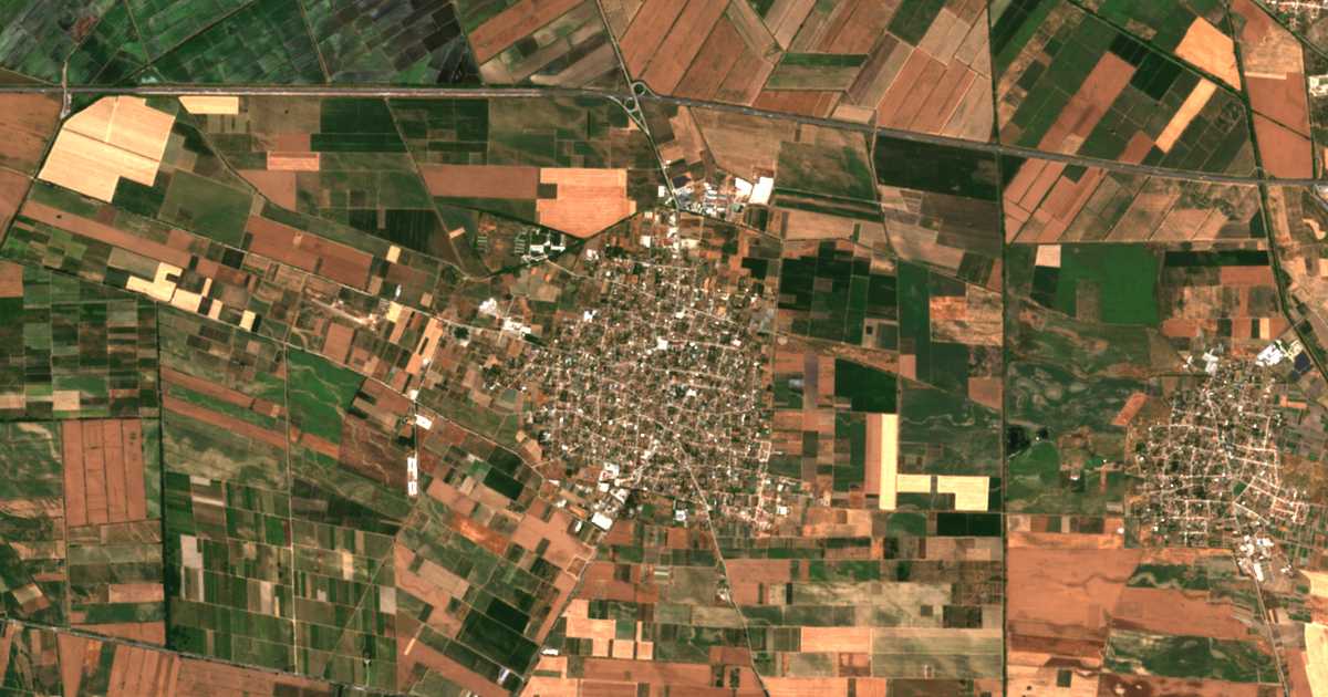 Mapa por satélite de Calapica