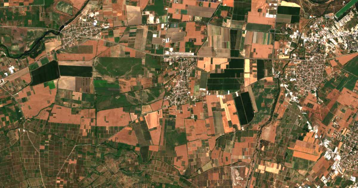 Mapa por satélite de Zlatitrap