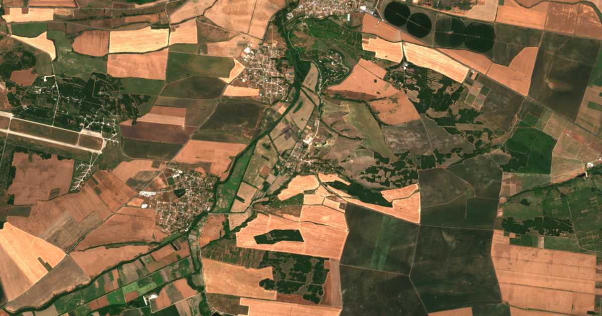 Mapa por satélite de Ahmatovo