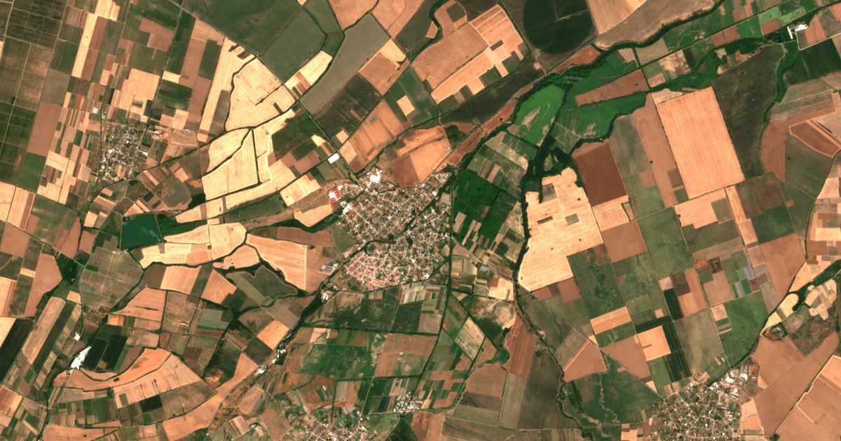 Mapa por satélite de Boljarci